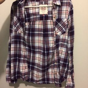 Plaid button up!